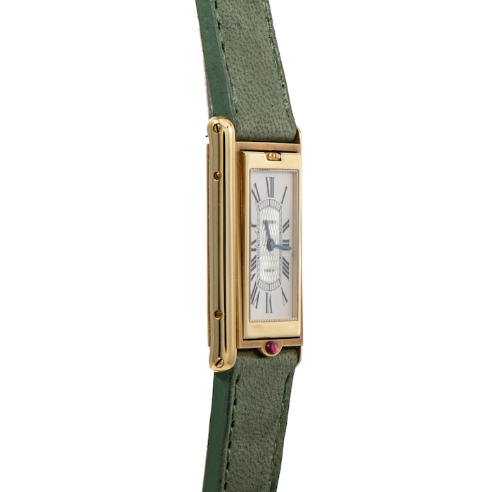 Pre-Owned Cartier Tank Basculante Mecanique