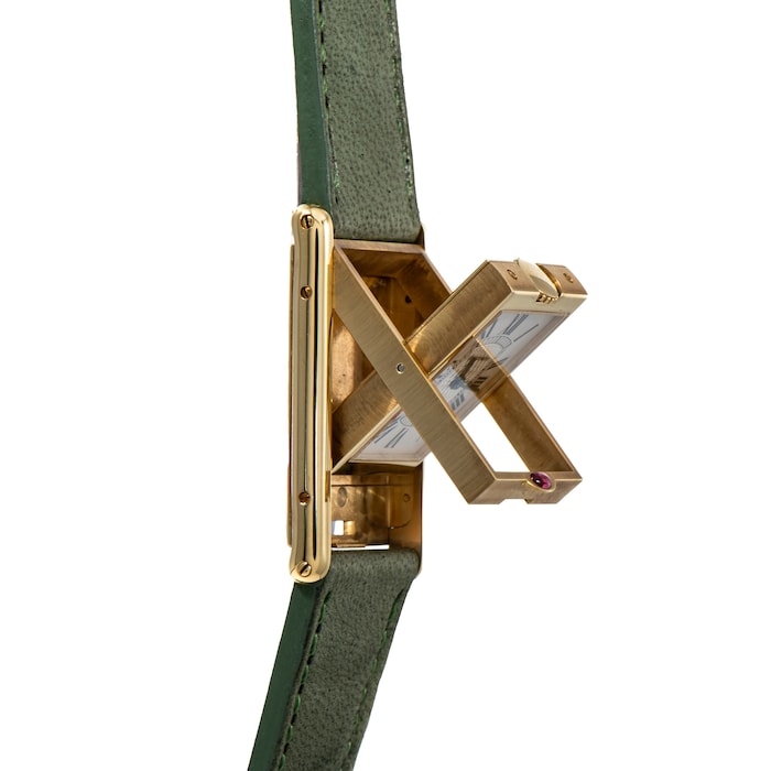 Pre-Owned Cartier Tank Basculante Mecanique