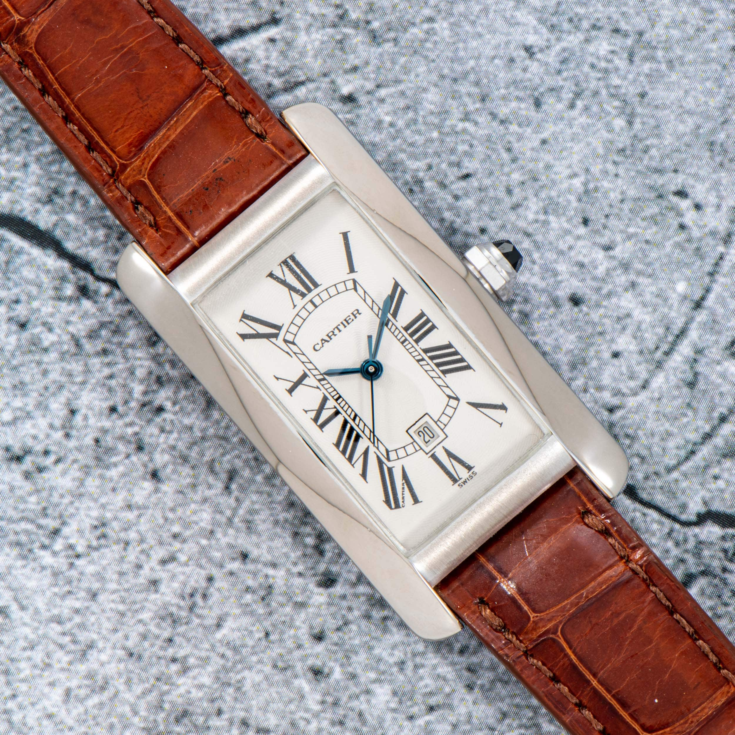 Cartier tank americano hot sale