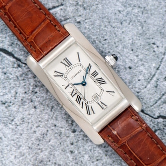 Pre-Owned Cartier Tank Americaine Automatic Midsize