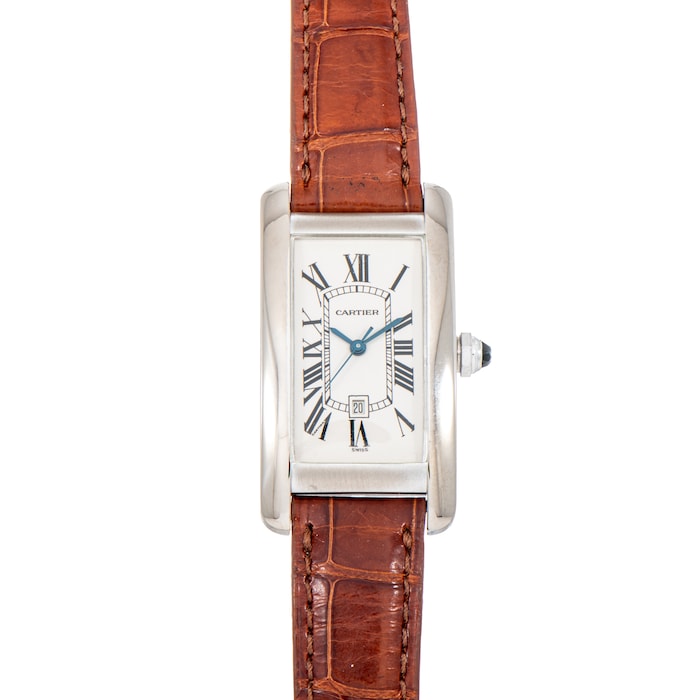 Pre-Owned Cartier Tank Americaine Automatic Midsize