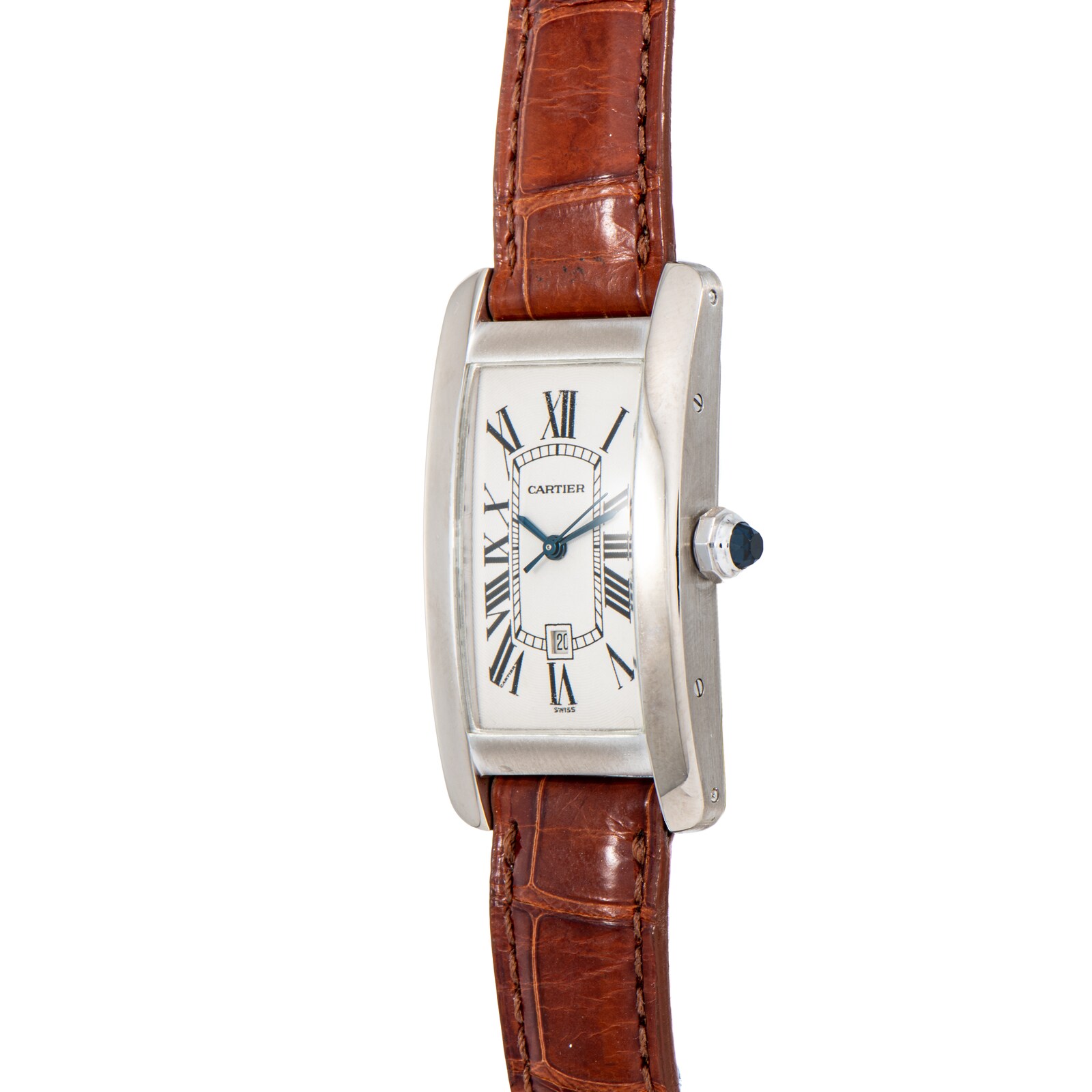 Pre-Owned Cartier Tank Americaine Automatic Midsize