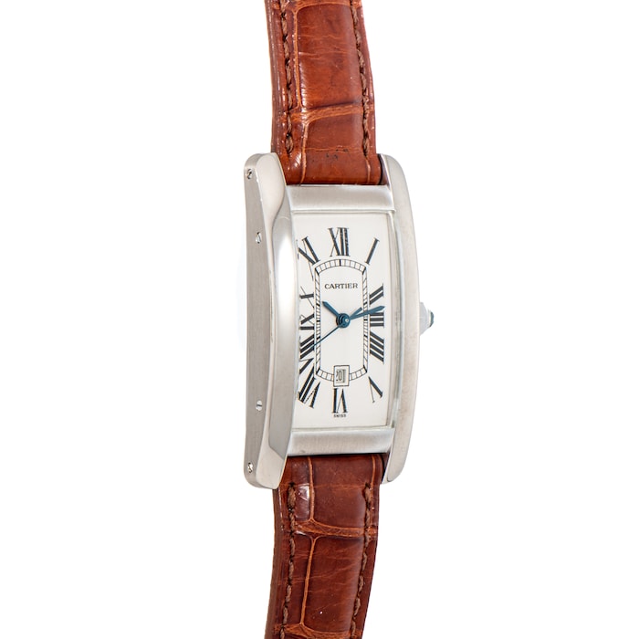 Pre-Owned Cartier Tank Americaine Automatic Midsize