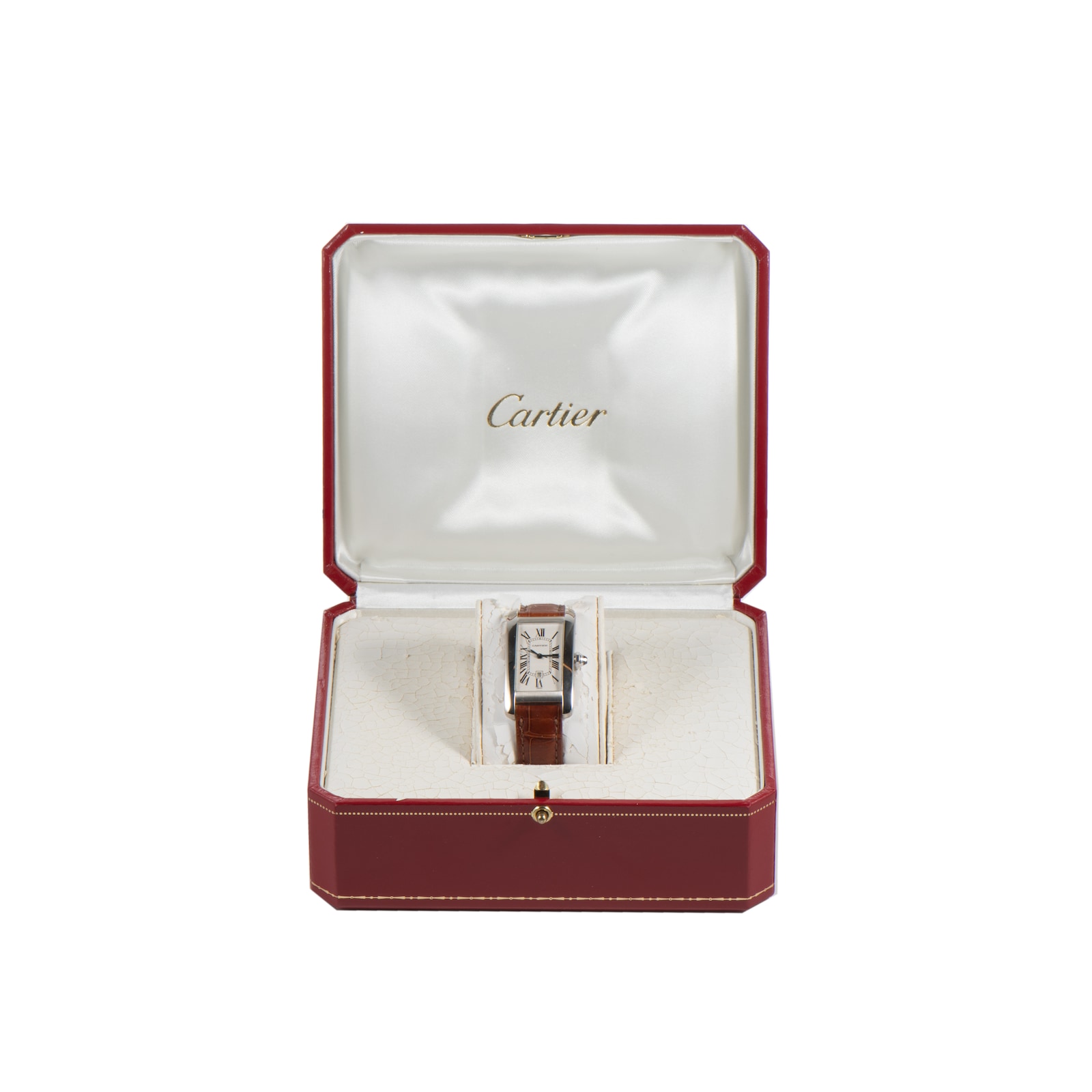 Pre-Owned Cartier Tank Americaine Automatic Midsize