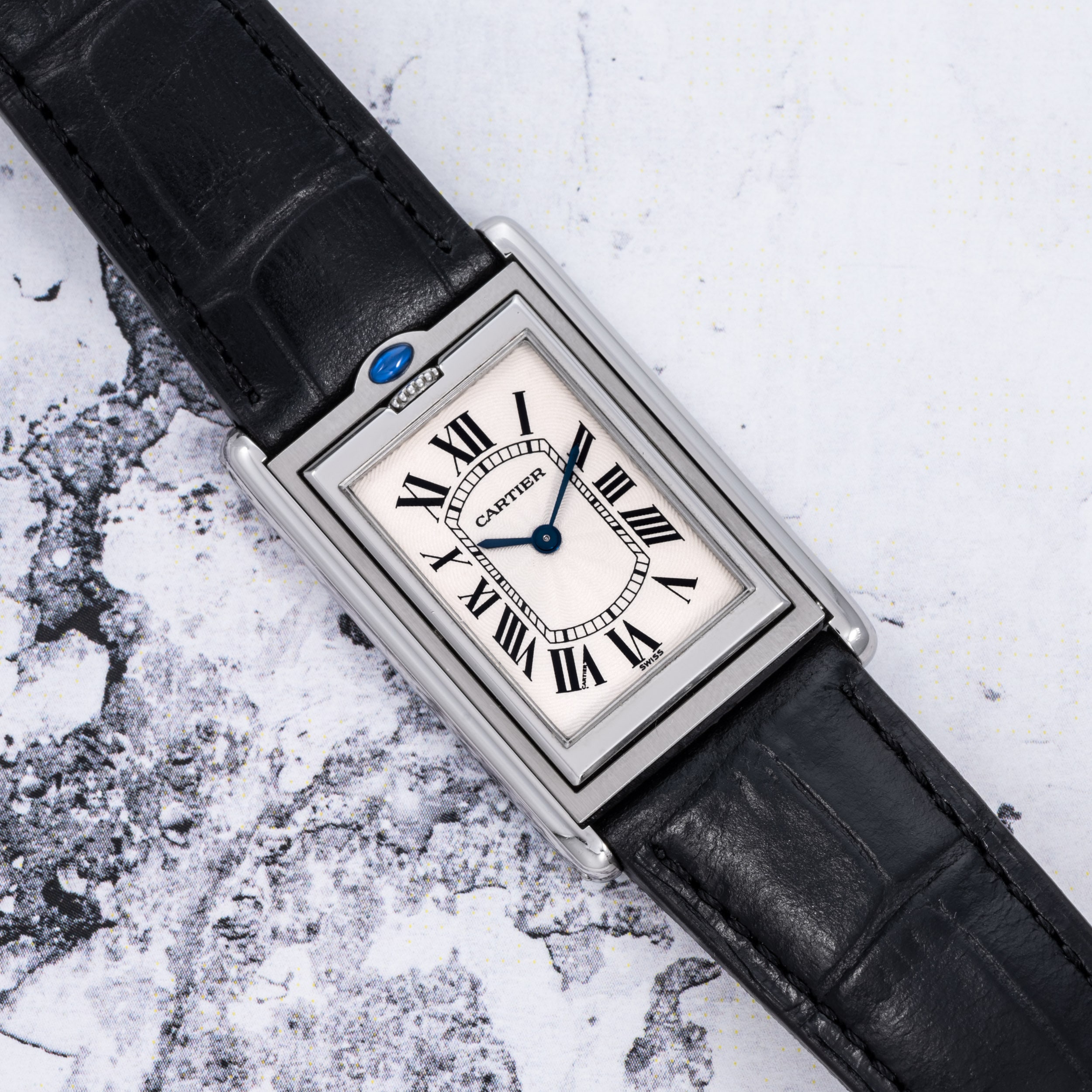 Cartier cheap tank basculante