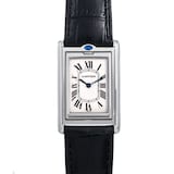 Pre-Owned Cartier by Analog Shift Tank Basculante Mecanique