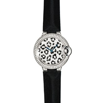 Pre-Owned Cartier Ballon Bleu 'Panther Spots'