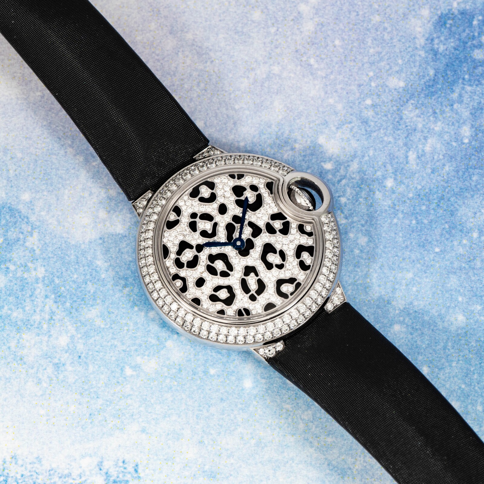 Pre-Owned Cartier Ballon Bleu 'Panther Spots'