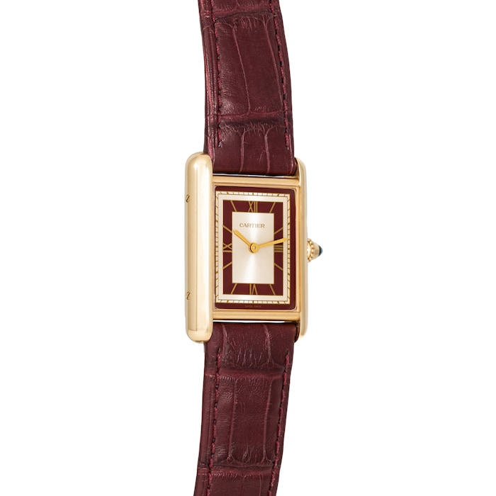 Watch Of The Week: Cartier Tank Louis Cartier Tri-Gold Dial