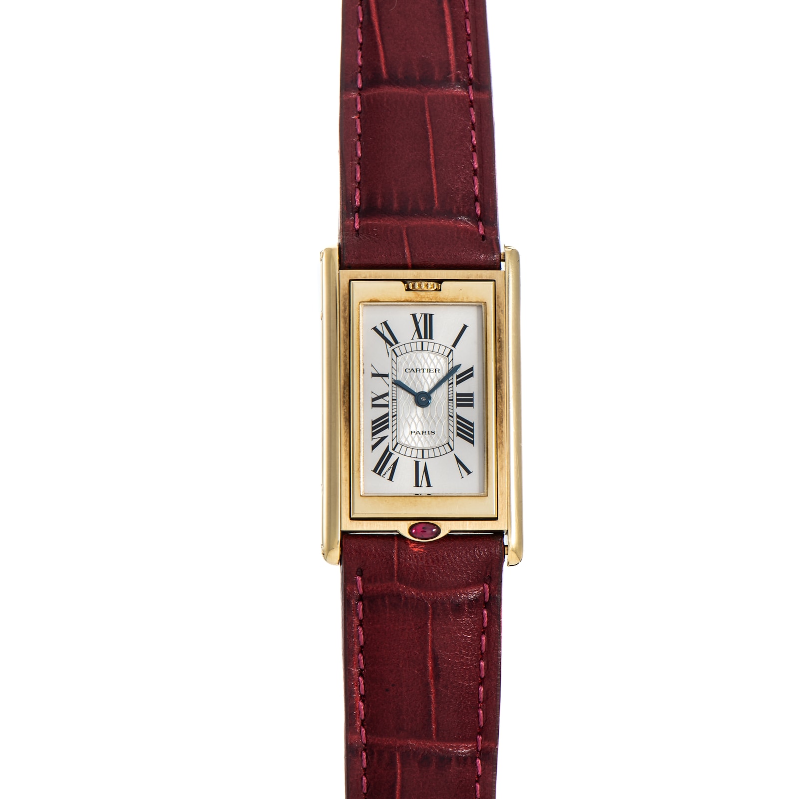 Cartier Tank Basculante 150th anniversary Ref. 1625 - Hand engraved - – Mr  Watchley