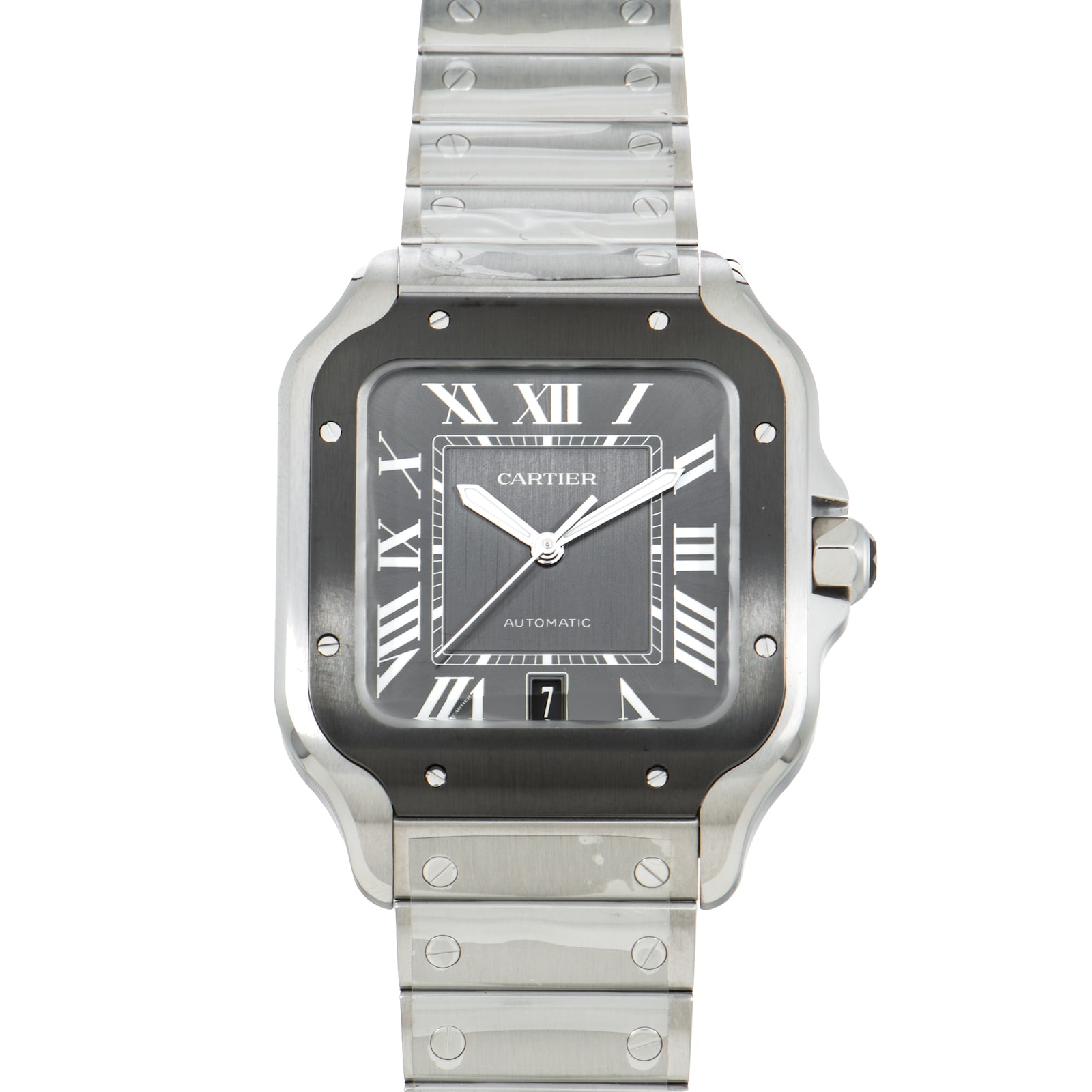 Pre-Owned Cartier Santos De Large