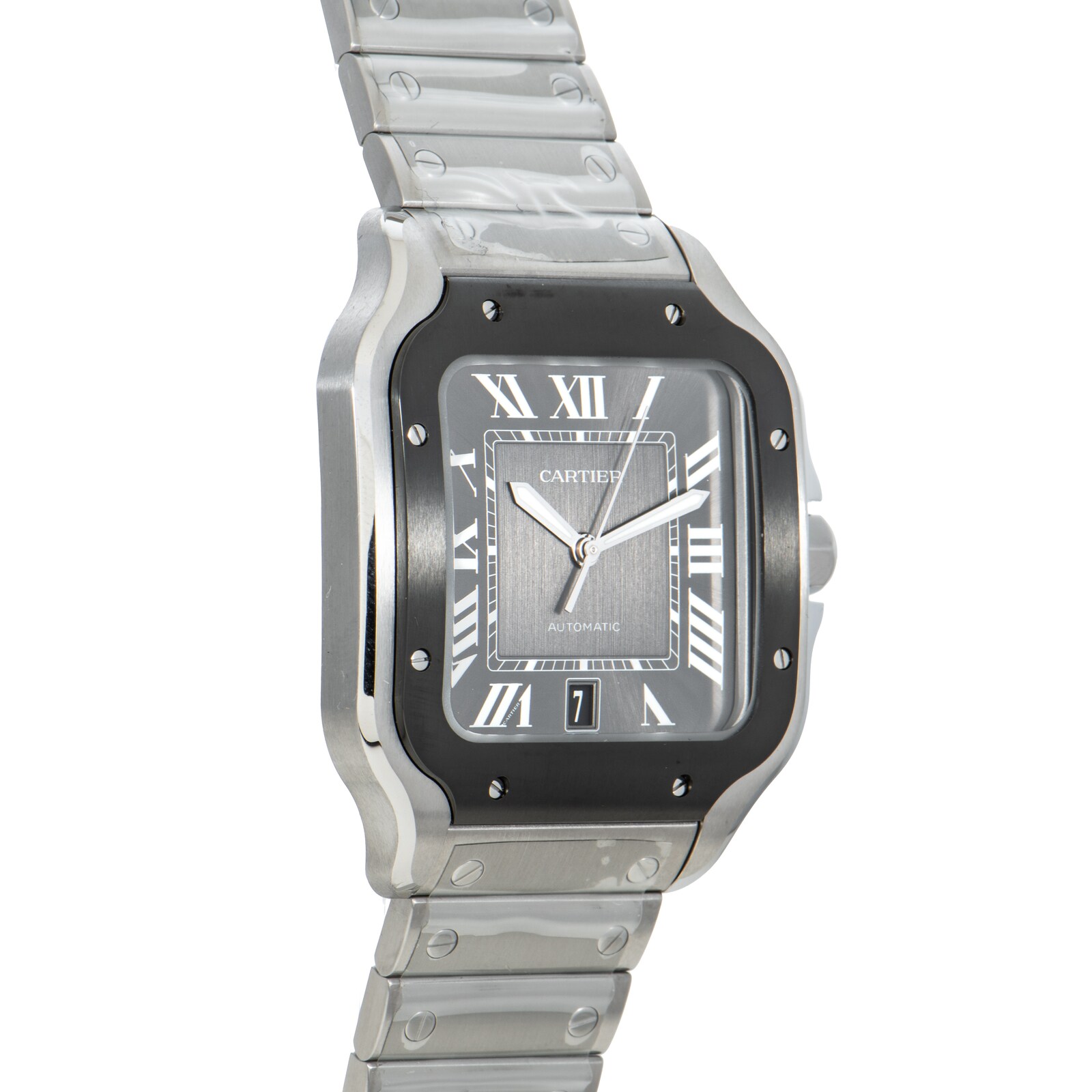 Pre-Owned Cartier Santos De Large