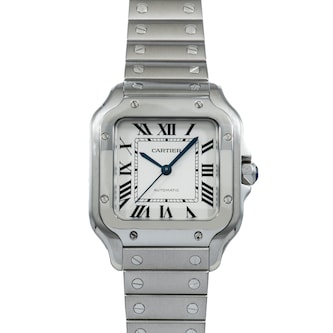 Pre-Owned Cartier Santos De Midsize