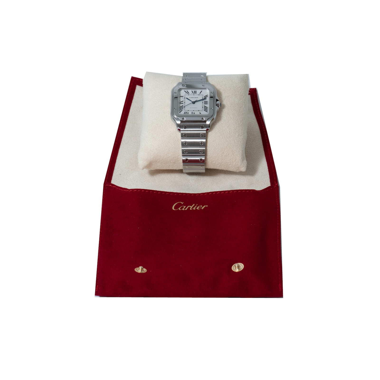 Pre-Owned Cartier Santos De Midsize