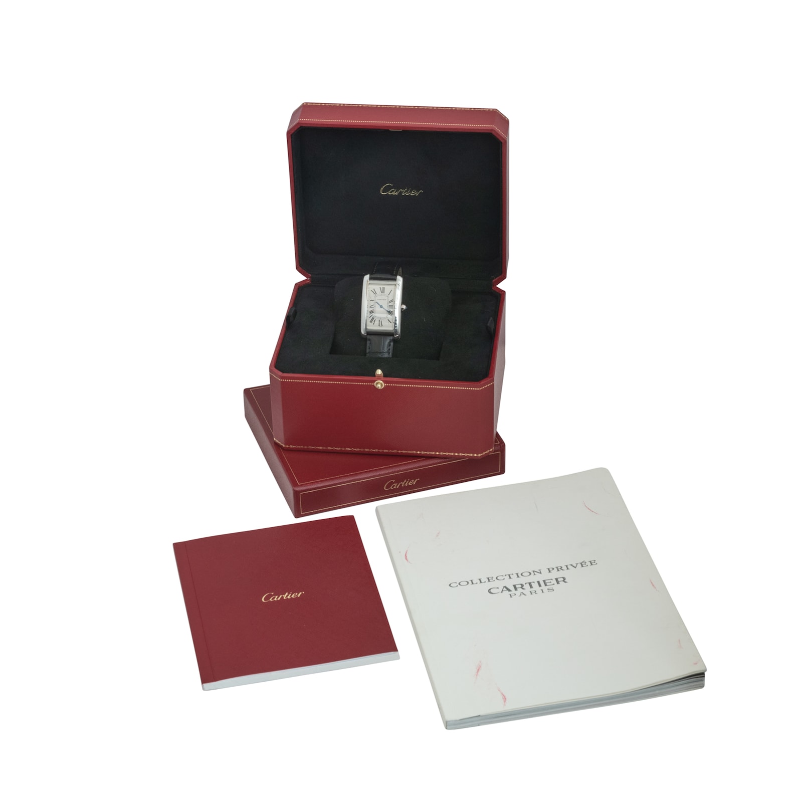 Pre-Owned Cartier Tank Americaine Platinum