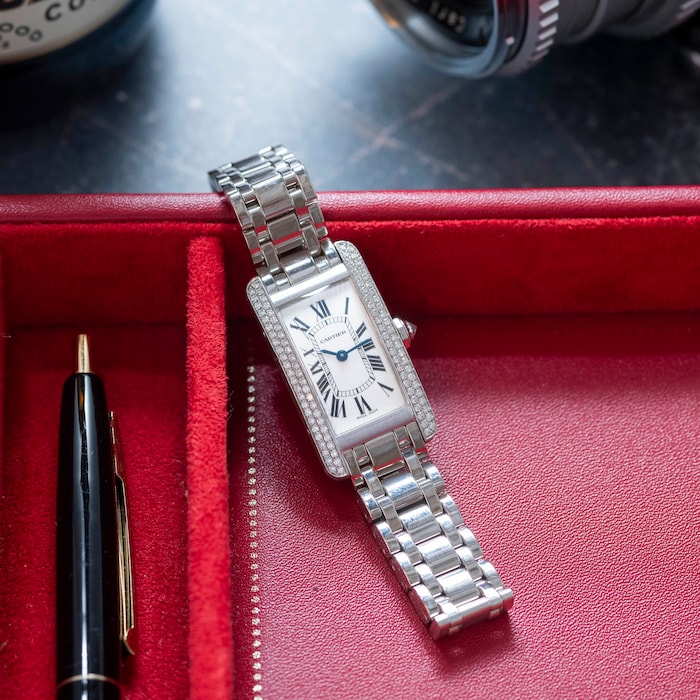 Pre-Owned Cartier Tank Americaine