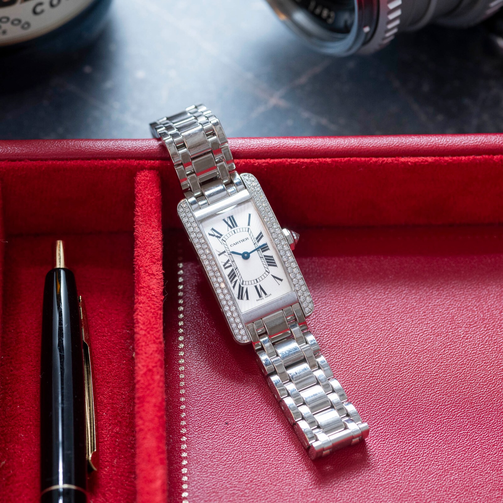 Pre-Owned Cartier Tank Americaine