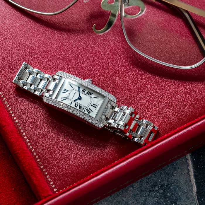 Pre-Owned Cartier Tank Americaine