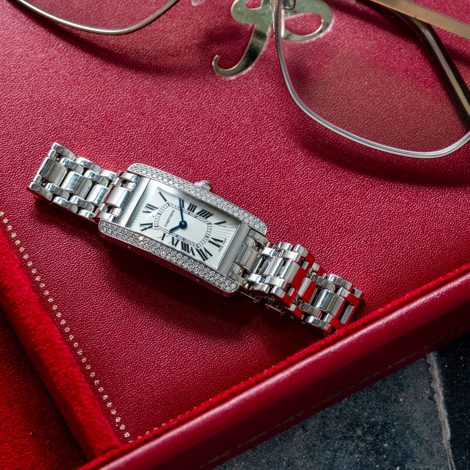 Pre-Owned Cartier Tank Americaine