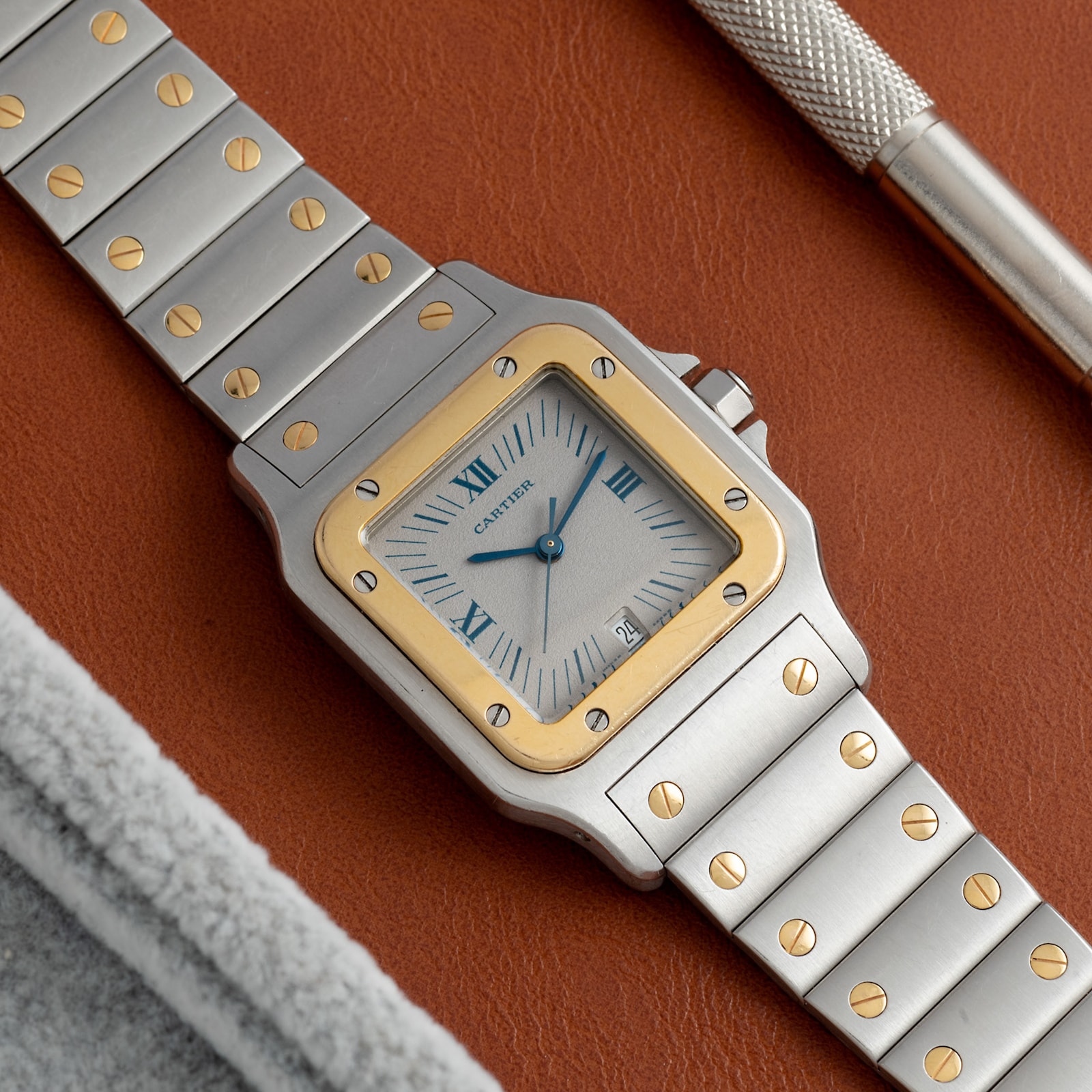 Pre-Owned Cartier Santos Galbee