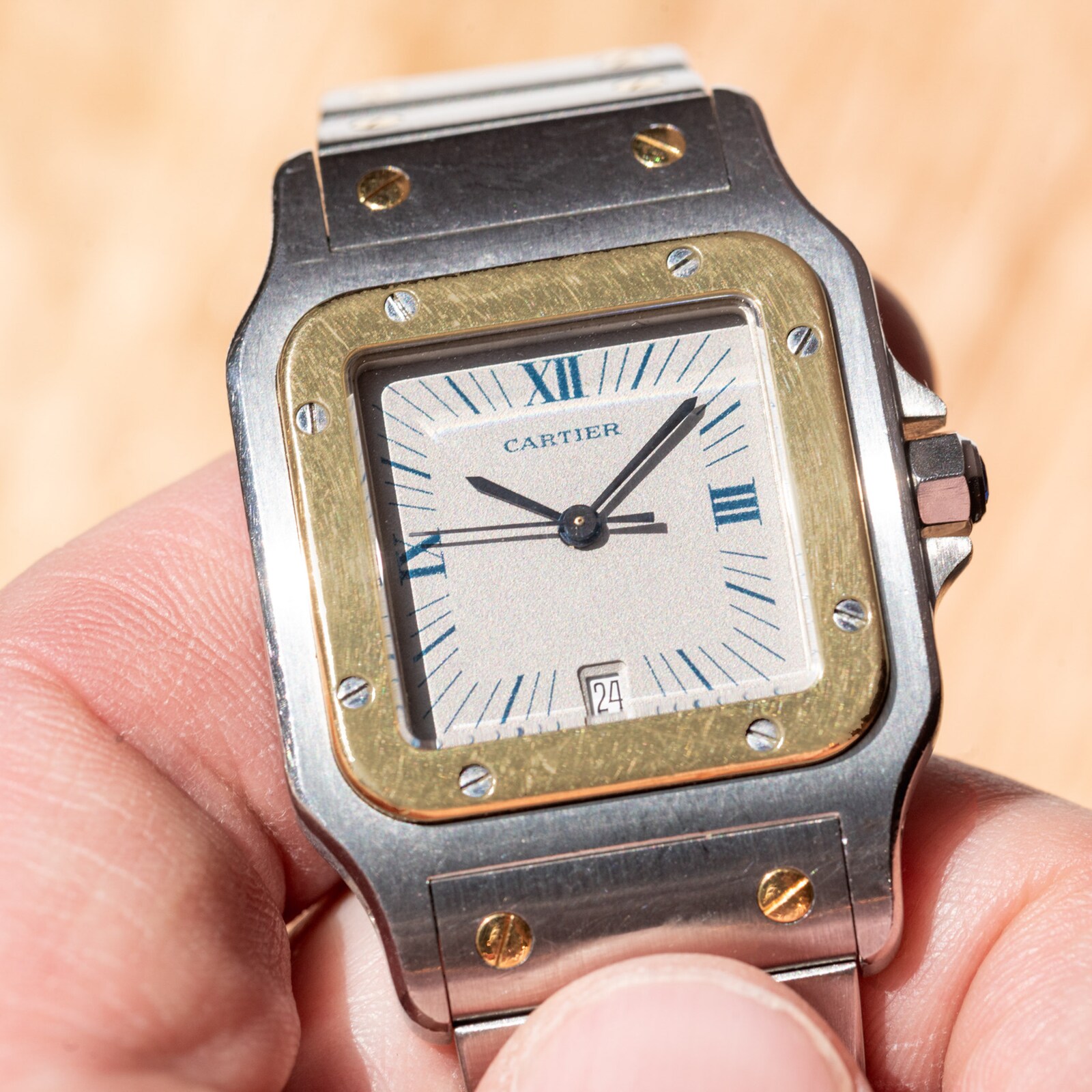 Pre-Owned Cartier Santos Galbee
