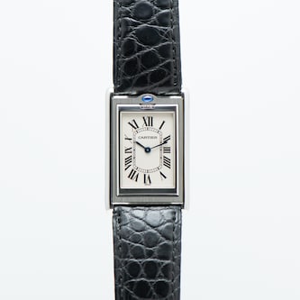 Pre-Owned Cartier Tank Basculante Mecanique