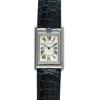 Pre-Owned Cartier Tank Basculante Mecanique
