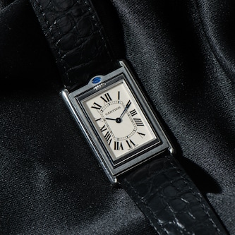 Pre-Owned Cartier Tank Basculante Mecanique