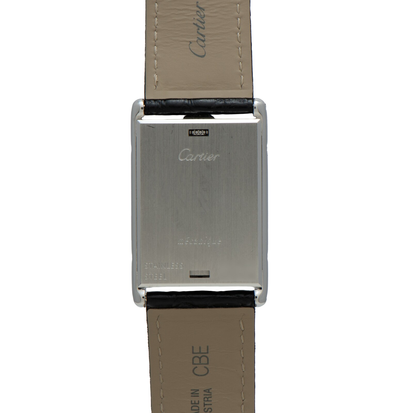 Pre-Owned Cartier Tank Basculante Mecanique