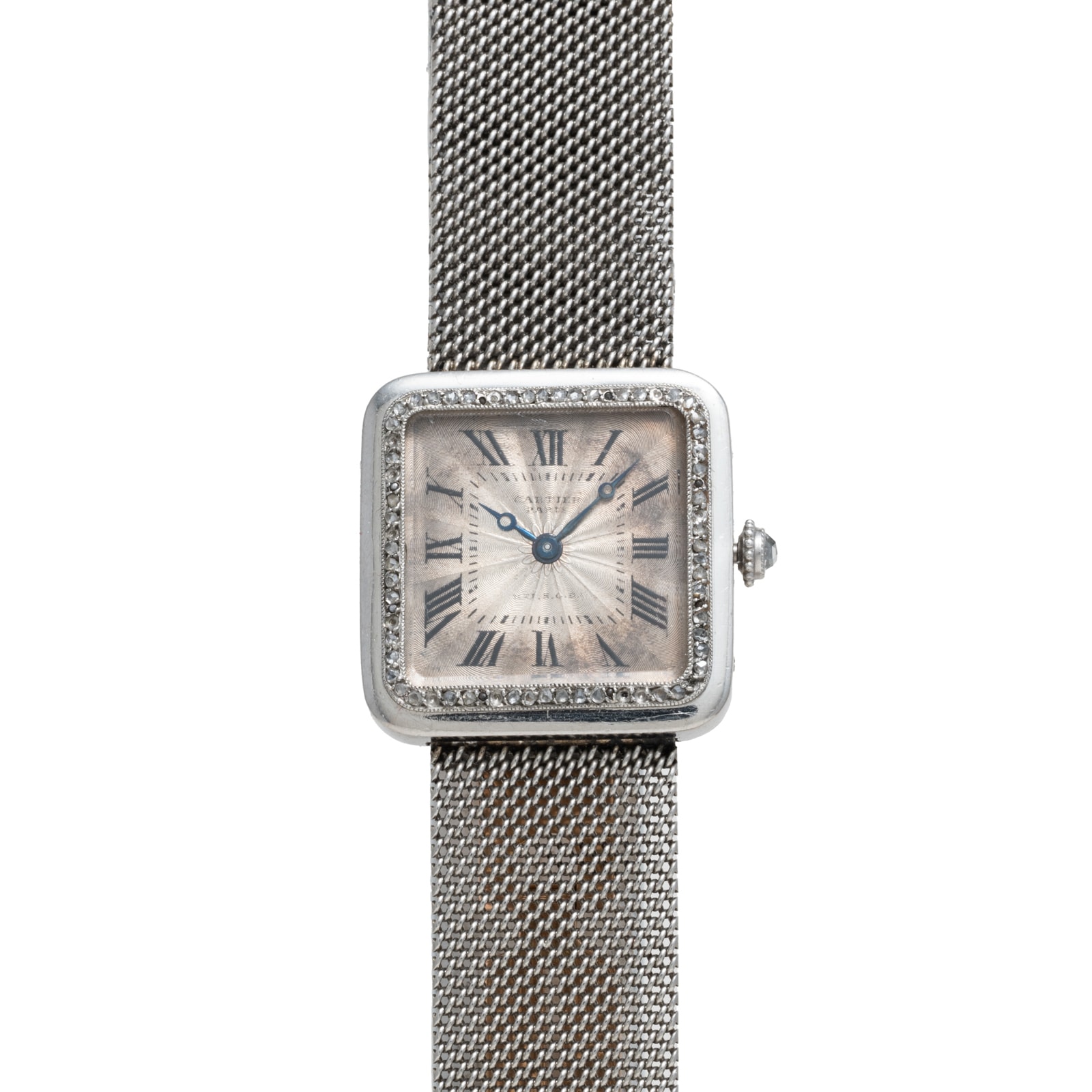 Pre-Owned Cartier Santos Platinum