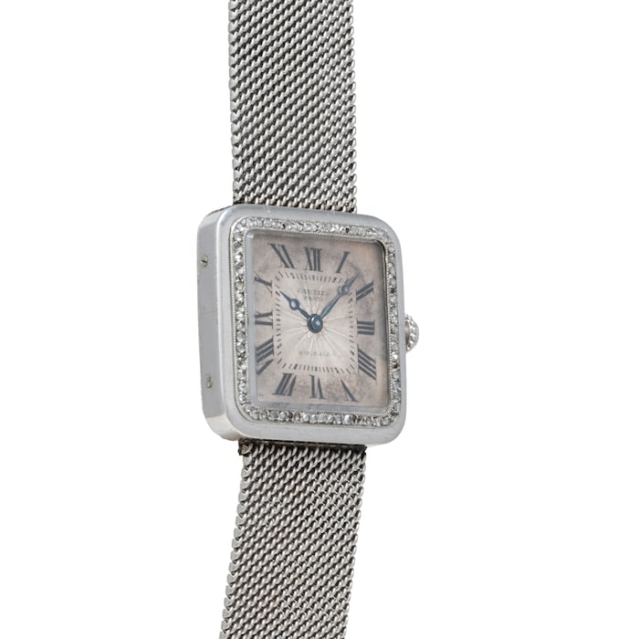 Pre-Owned Cartier Santos Platinum