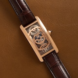 Pre-Owned Cartier Tank Cintreé Skeleton