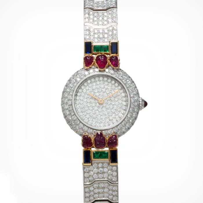 Pre-Owned Cartier Colisee 'Tutti Frutti' Diamond