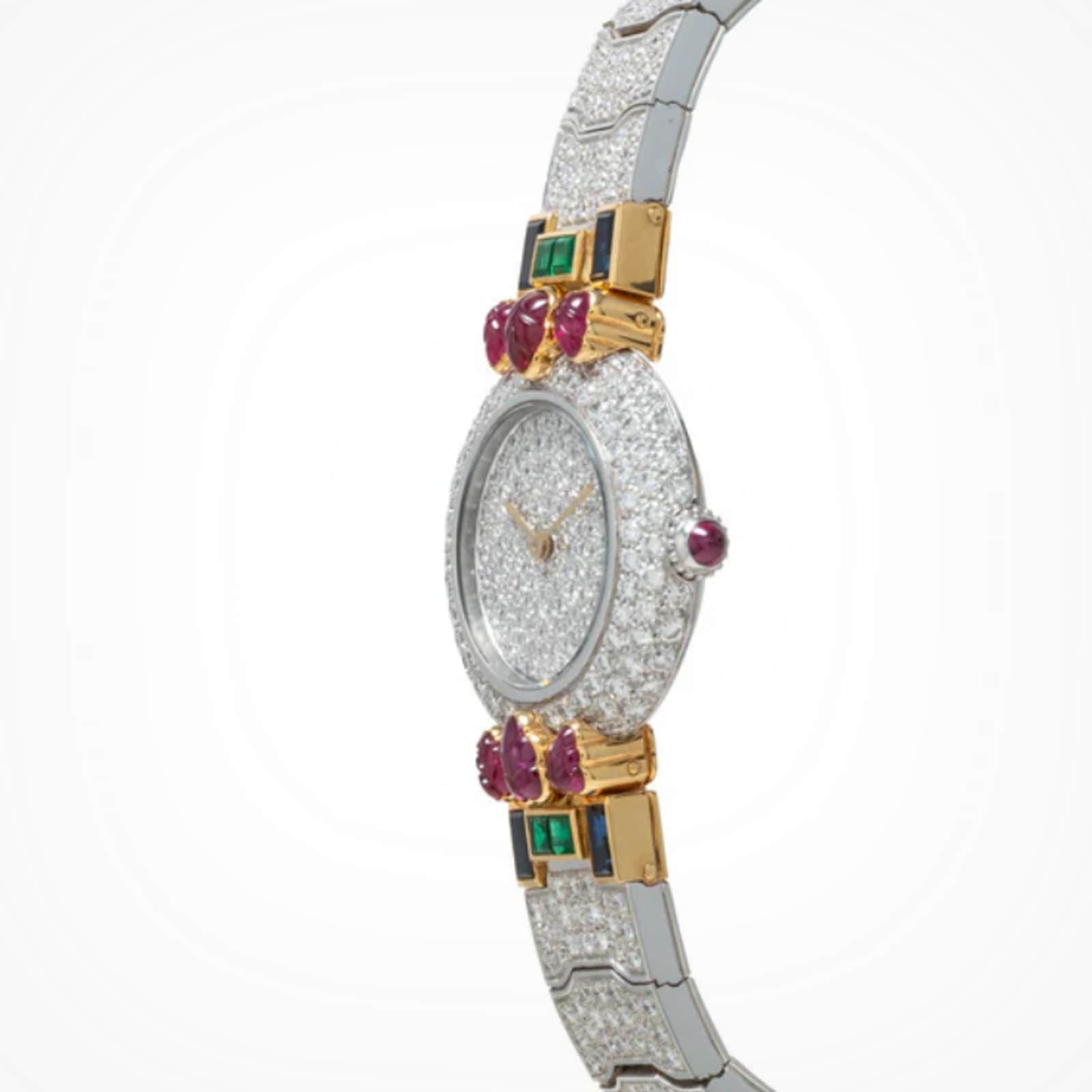 Pre-Owned Cartier Colisee 'Tutti Frutti' Diamond