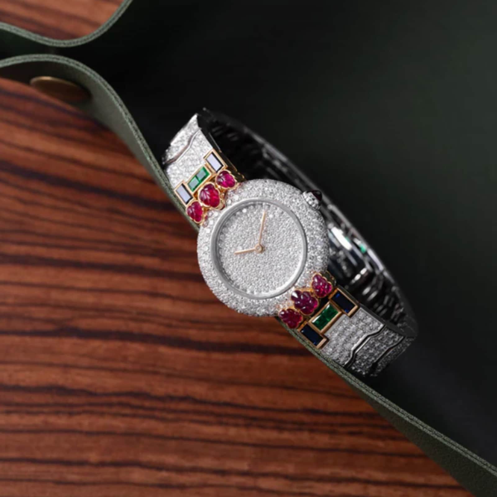 Pre-Owned Cartier Colisee 'Tutti Frutti' Diamond