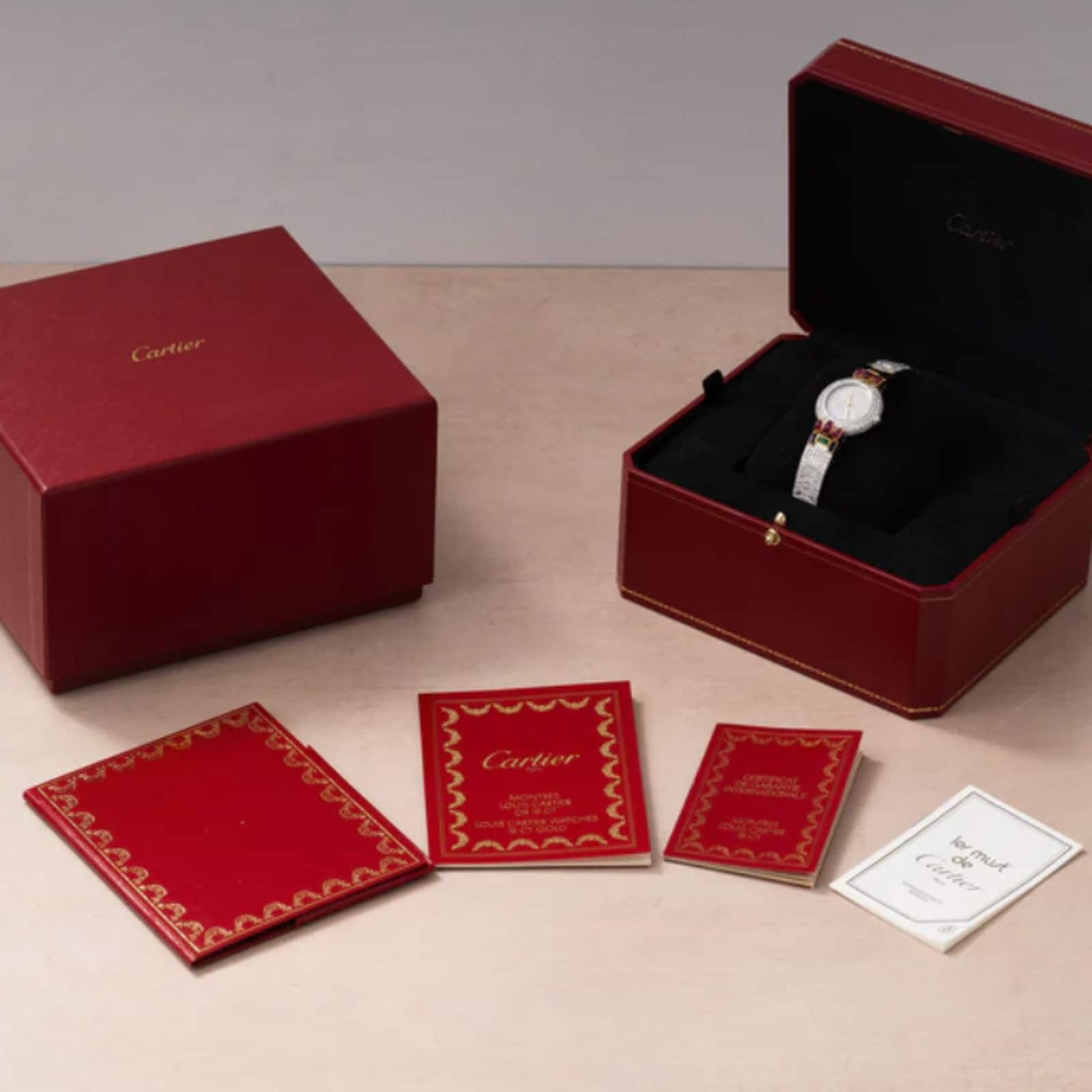 Pre-Owned Cartier Colisee 'Tutti Frutti' Diamond