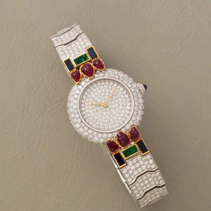 Pre-Owned Cartier Colisee 'Tutti Frutti' Diamond