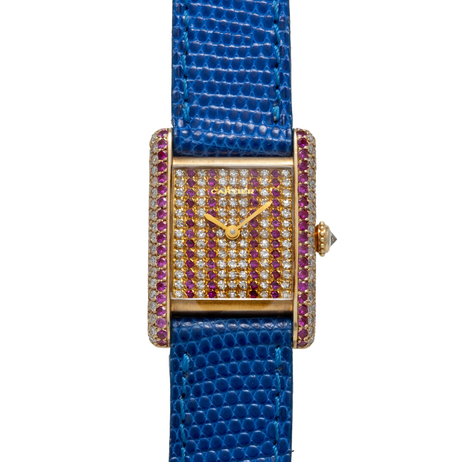 Pre-Owned Cartier Tank Louis Diamonds