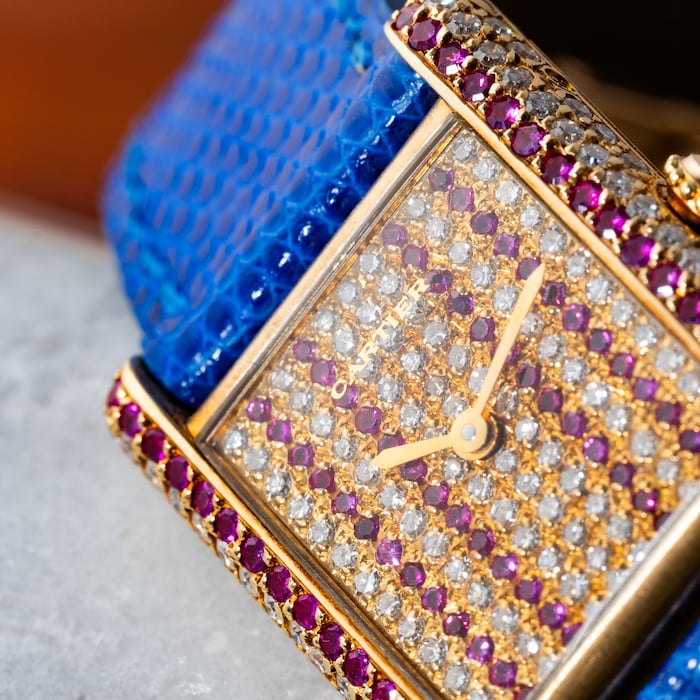 Pre-Owned Cartier Tank Louis Diamonds