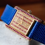 Pre-Owned Cartier Tank Louis Diamonds