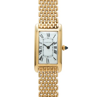 Pre-Owned Cartier Tank Cintr�e 'Paris'