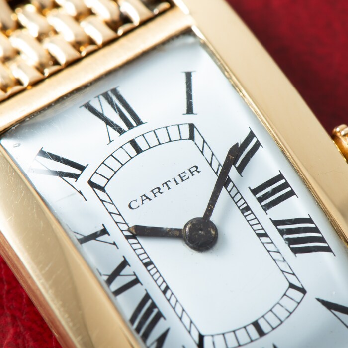 Pre-Owned Cartier Tank Cintr�e 'Paris'
