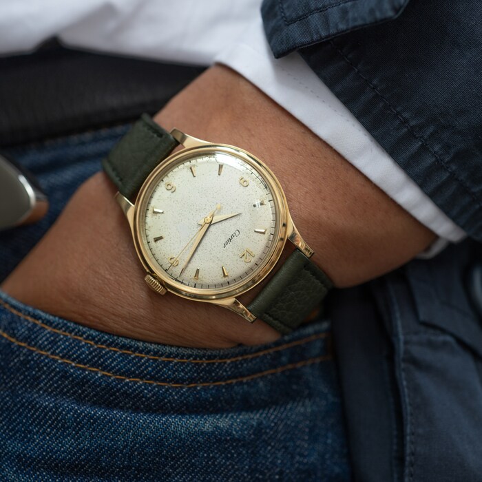 Pre-Owned Cartier Calatrava 'European Watch & Clock Company' Dress Watch