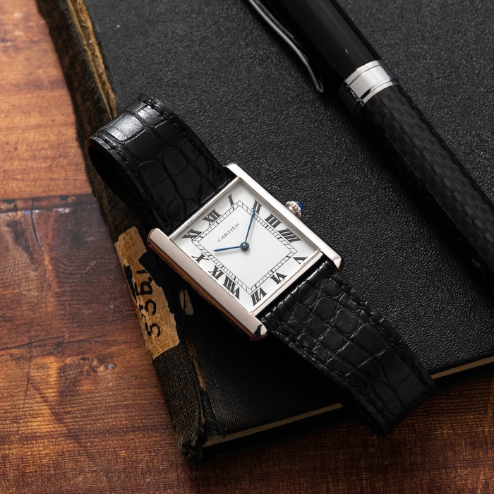 Pre-Owned Cartier Tank Louis Automatique 'Jumbo'