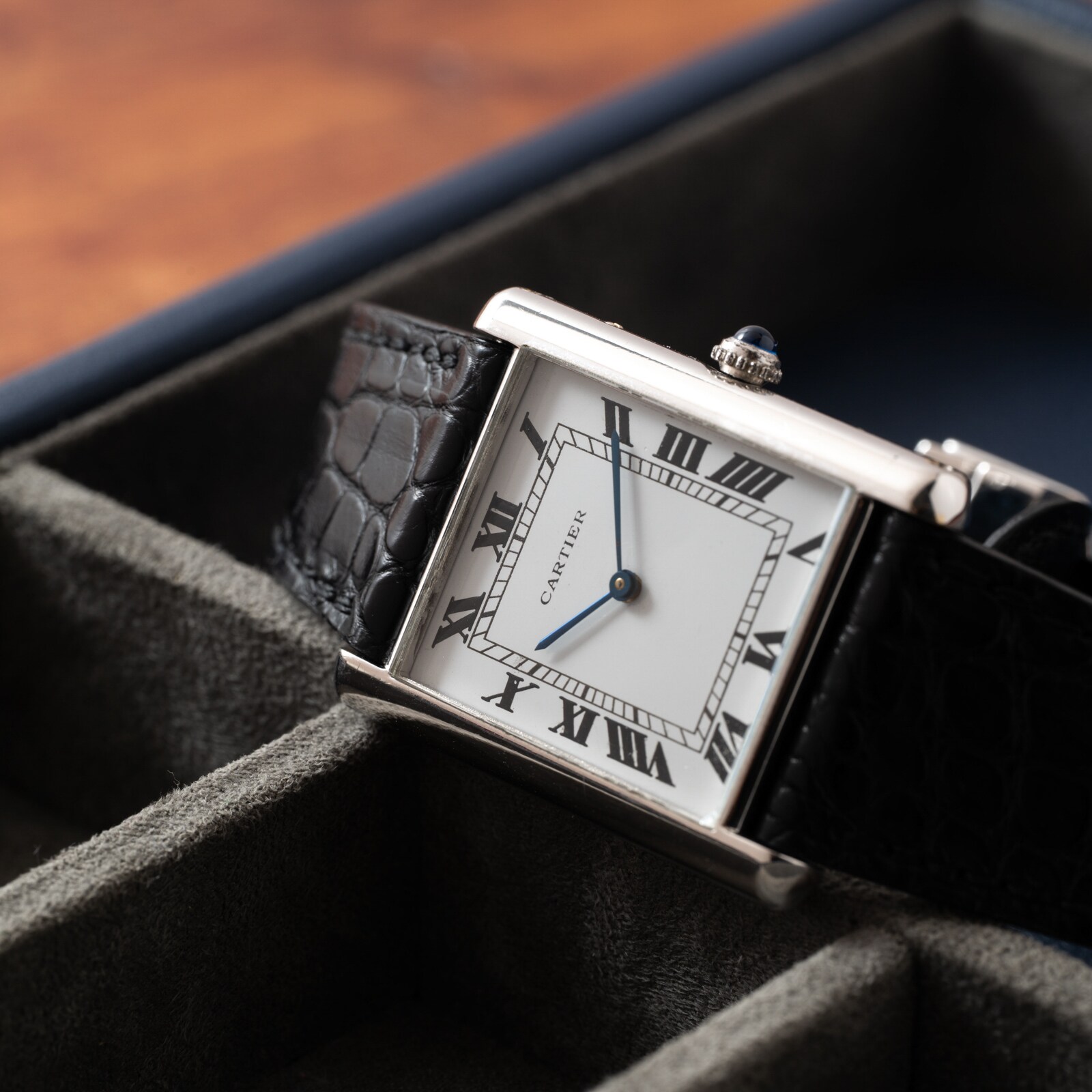 Pre-Owned Cartier Tank Louis Automatique 'Jumbo'