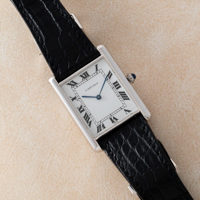 Pre-Owned Cartier Tank Louis Automatique 'Jumbo'