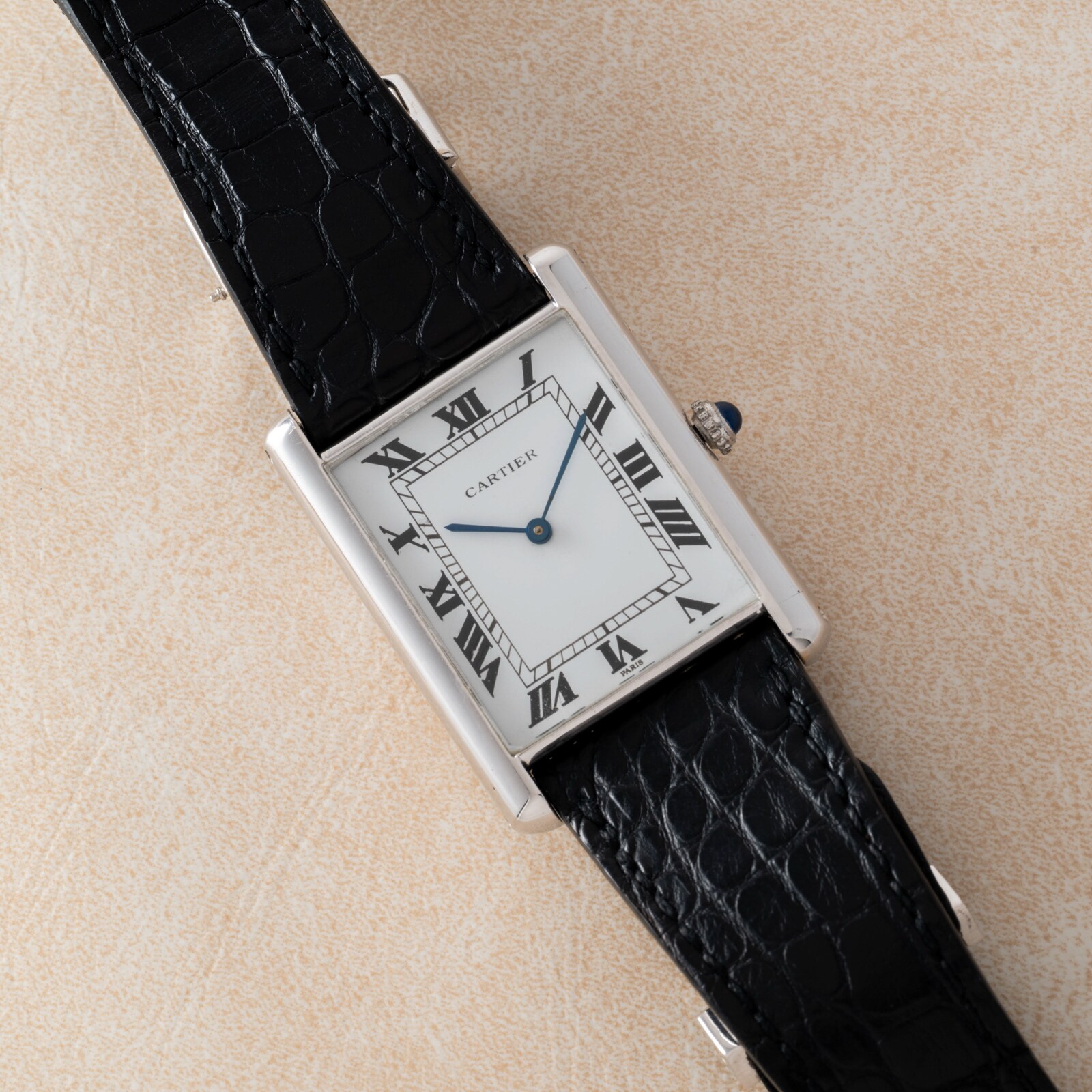 Pre-Owned Cartier Tank Louis Automatique 'Jumbo'
