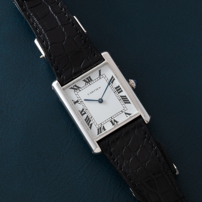 Pre-Owned Cartier Tank Louis Automatique 'Jumbo'