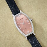 Pre-Owned Cartier Tonneau 'Paris' Diamonds