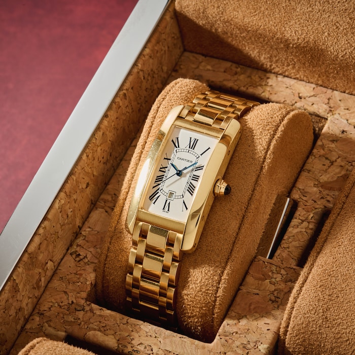 Pre-Owned Cartier Tank Americaine